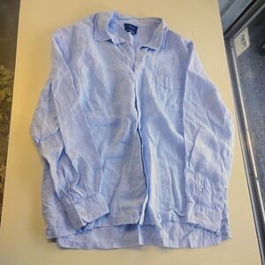 Faconnable Classique Light Blue Button Down Shirt XXL